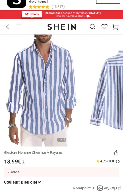 Rondpoint - Wybralem fajna koszule, tylko nie wiem jakiego koloru dobrac spodnie zeby...