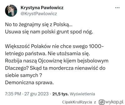 CipakKrulRzycia - #pawlowicz #bekazpisu #polityka