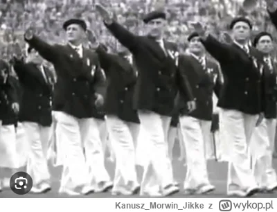 KanuszMorwinJikke - Francuzi w 1936 tak hajlowali Niemcom, że połowa reprezentacji ma...