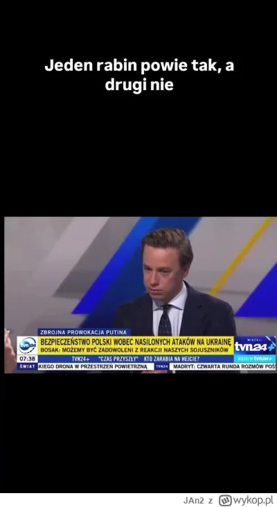 JAn2 - Nawet Bosak gada z sensem, a proukrainski to on raczej nie jest ( ͡° ͜ʖ ͡°)

h...