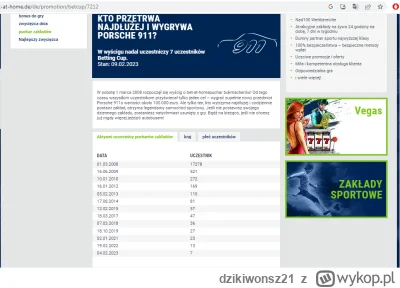 dzikiwonsz21 - Jeśli ktoś był ciekaw to w konkursie o Porsche 911 zostało 7 osób, wsz...