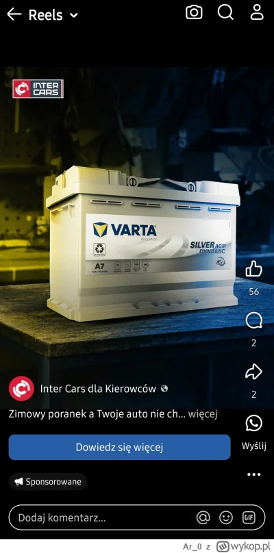 Ar_0 - Pół godziny temu napisałem do różowej na #whatsapp że akumulator mi wyzionął d...