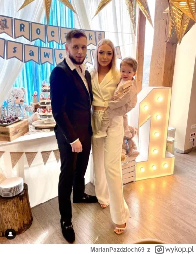 MarianPazdzioch69 - Rafonix: dziecko, kobieta, synek (nie dawno roczek i chrzest był)...