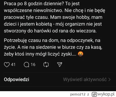 pemo212 - Co o tym myślicie? Ja nie uważam, że praca to niewolnictwo. Nikt nie rozkaz...