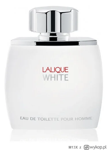 M13X - #perfumybiedaka

Wpis nr 21.

Lalique White

https://www.fragrantica.pl/perfum...