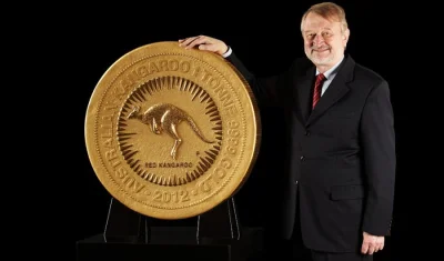 fifny_szczun - #złoto Wiedzieliście, że Australijczycy wybili sobie tonową monetkę? C...