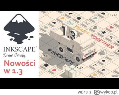WD40 - Kilka najważniejszych nowości w Inkscape 1.3. 

#inkscape #grafikakomputerowa ...