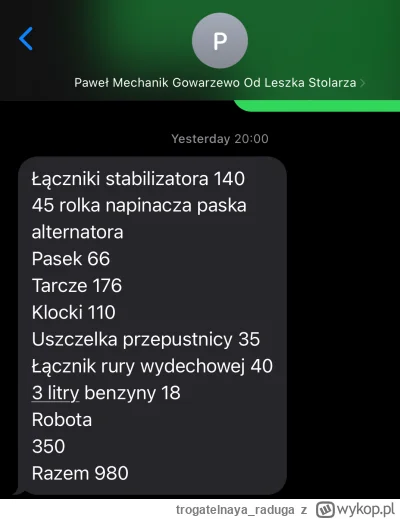 trogatelnaya_raduga - Trafilem na jakiegos swietego graala - uczciwego mechanika

#me...