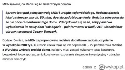 adios - @uncles: Tak, tak, w miesiąc mieli wybudować nowy dom bo taka była decyzja ro...