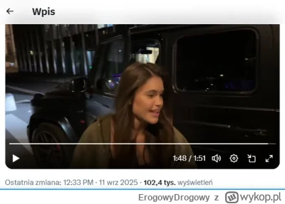 ErogowyDrogowy - Przynajmniej piękna kobieta na nagraniu wychodzi z "półciężarówki" b...