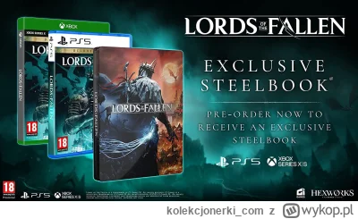 kolekcjonerki_com - Drugi wariant Steelbooka z Lords of the Fallen dodawany do wersji...