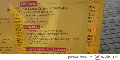 pawel_1980 - Obecnie jestem w Balatonella. Zupa gulaszowa 11zl. Pizza Salami 24zl. Sc...