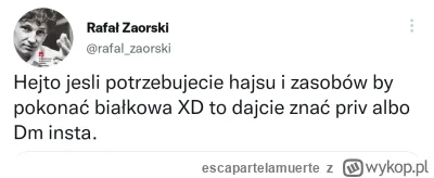 escapartelamuerte - Zaorski się mści na Białku.
#wykoo #zaorski