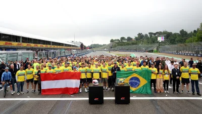 Piospi - Hołd dla Rolanda i Ayrtona z inicjatywy Vettela 

#f1