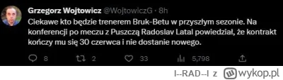 l--RAD--l - Radoslav Latal pierwszym trenerem Wisły Kraków.
Czy aż tak wiele pragnę o...