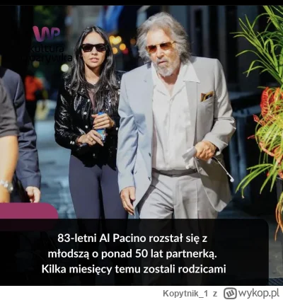 Kopytnik_1 - #przegryw #samotnosc #rozowepaski

Szkoda Ala Pacino :/ Ech te kobiety.....