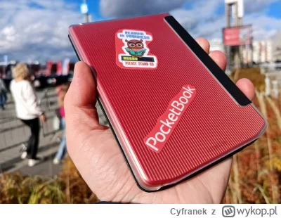 Cyfranek - Na 28. Targach Książki w Krakowie firma PocketBook pokazała swoje pierwsze...