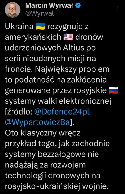 Metris - Drony uderzeniowe Altius z USA są bezużyteczne na Ukrainie.
SPOILER