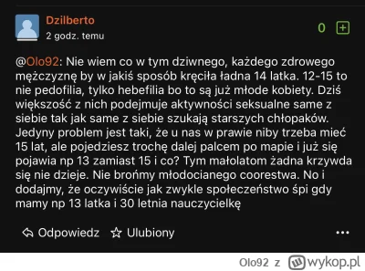 O.....2 - Nie będę tego komentować. Ci z Was, którzy mieli okazje mnie trochę tutaj p...