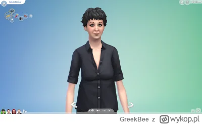 GreekBee - zrobiłam z nudów Gohę w ts4 #danielmagical #ts4