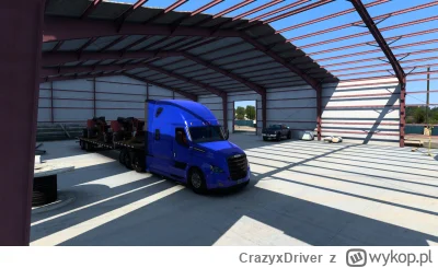 CrazyxDriver - Z takiego miejsc jeszcze ładunku nie brałem. Salem, Oregon
#ats #ets2
