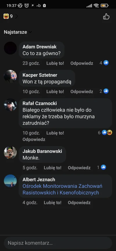 PodniebnyMurzyn - @kiszczak  @Apiro a ło

Tego wpisu z 130 komentami nie widzę