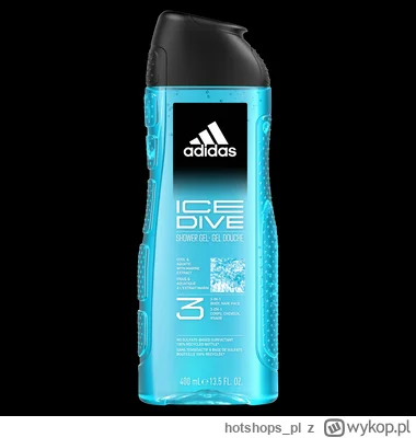 hotshops_pl - Żel pod prysznic Adidas ICE DIVE 400ml 5,25 zł/szt.  przy zakupie 4 w H...