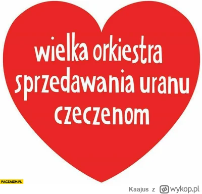 Kaajus - @fundacjawosp: Już się tak nie rozpisujcie o celach, wszyscy dobrze wiemy, ż...