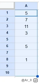 Ar_0 - Czy jest jakaś funkcja w #googlesheets ( #arkusze google) która z kolumny loso...