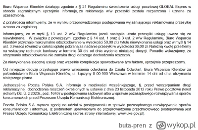 buta-pren - #pocztapolska Wysłałem kumplowi za granicę sprzęt o wartosci 1000 zł, tyl...
