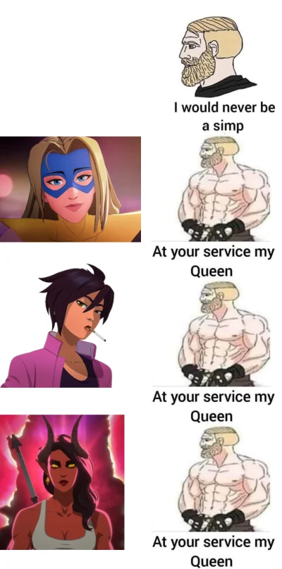 Trans-Gwen - Dispatch community be like 

#dispatch #gry #heheszki