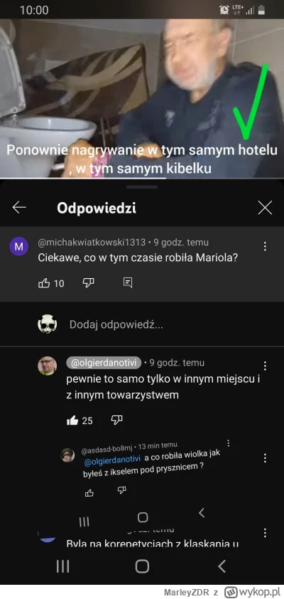 MarleyZDR - 10 godzina, ja mam 30 minut przerwy w PRACY, tak. Może dla niektórych to ...