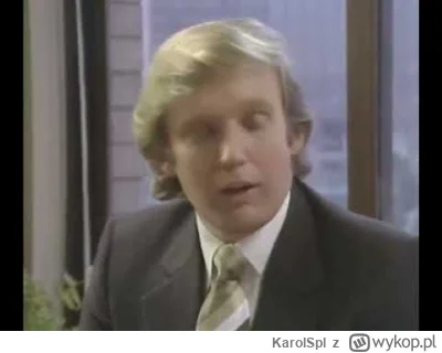 KarolSpl - #polityka #usa

34 year old Donald Trump asked if he'd ever run for Presid...