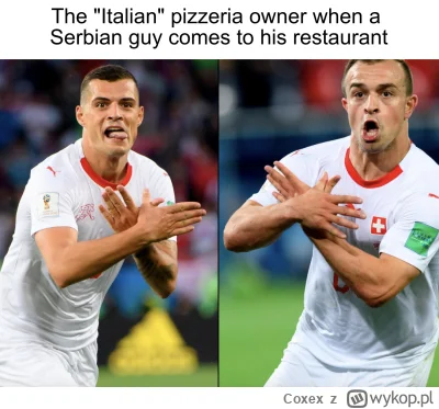 Coxex - #heheszki #humorobrazkowy #albania #pizza #balkany