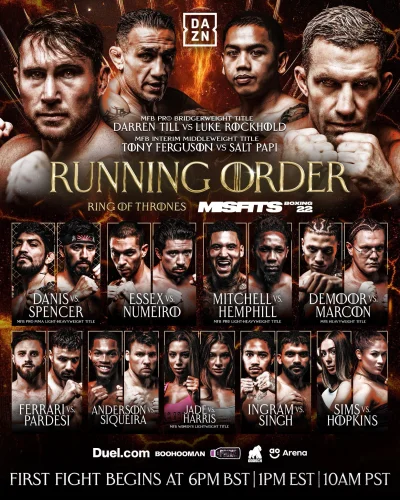 alljanuszx - Taka kolejność walk #misfitsboxing 
Dobrze, że nie będzie trzeba zbyt dł...