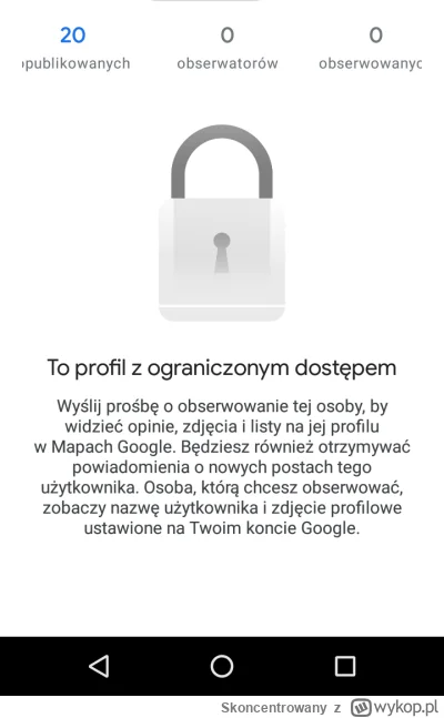 Skoncentrowany - Mirasy, jak mogę zmienić ustawienia w google, aby po kliknięciu w na...