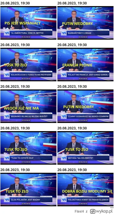 FlasH - Zrobiłem tłumaczenie dzisiejszych pasków #wiadomosci #tvpis