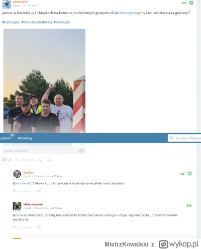 MistrzKowalski - @MC_Bono: ty jednak musisz być nawalony albo tak głupi to nie są moj...