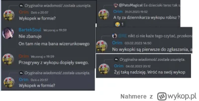 Nahmere - Proszę państwa, oto naczelny frustrat i lizodup Magicala na serwerze Discor...