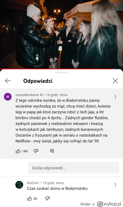 Vedar - Pasut w podróży. Białystok. Zadziwiająco dużo fajnych normalnych dziewczyn.. ...