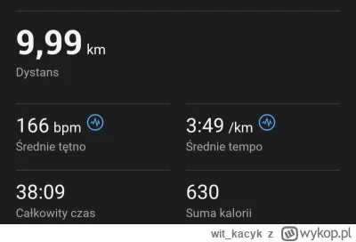 wit_kacyk - 30 770,84 - 8,08 - 6,87 - 10,00 = 30 745,89

Nowy rekord na 10 km !  ( ͡º...