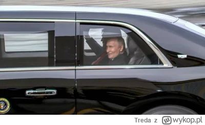 Treda - To chyba będzie zdjęcie roku. Zbrodniarz wojenny w opancerzonym samochodzie p...