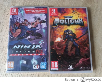 Setivar - Dawno nie wrzucałem żadnych zakupów growych do kolekcji,więc z okazji dzisi...