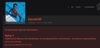 SaIamanca - @gdzieto: wow 4 dni bana. To żeś go załatwił ( ͡° ͜ʖ ͡°)