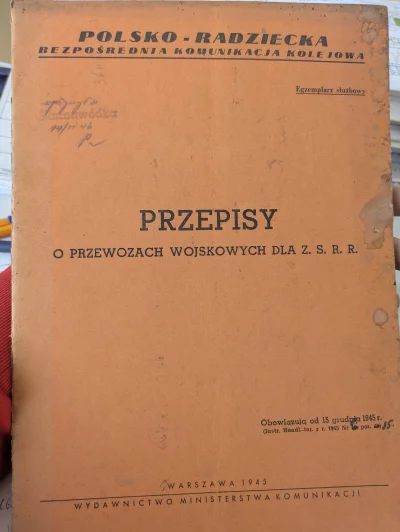 kyjgel - Ile może być warta ta instrukcja? Rok 1945, okładka jak widać, wszystkie str...