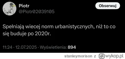 stanleymorison - @stanleymorison: „SPEŁNIAJĄ WIĘCEJ NORM NIŻ DZISIEJSZE BUDOWNICTWO !...