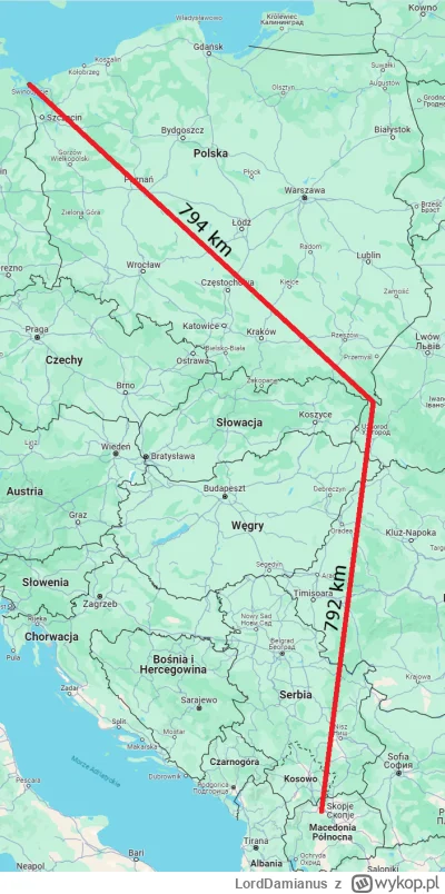 LordDamianus - #geografia #mapy #ciekawostki #polska Wiedzieliście, że z Wołosatego w...