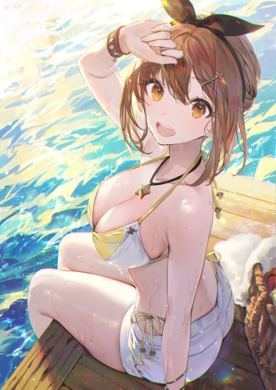 KsyzPhobos - #reisalinstout #atelierryza #anime #randomanimeshit #swimsuit #oppai