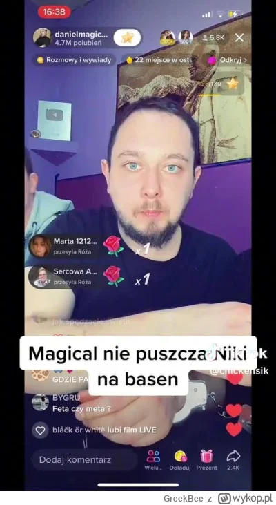 GreekBee - XD!!!!!! #danielmagical
