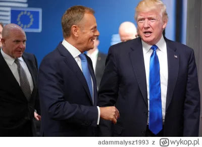 adammalysz1993 - Jak Donald Trump wygrałby w hamburgerowni, a u nas rządzi Donald Tus...